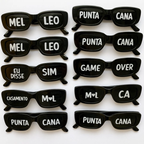 5 Pares de Adesivos Personalizados para Óculos na internet