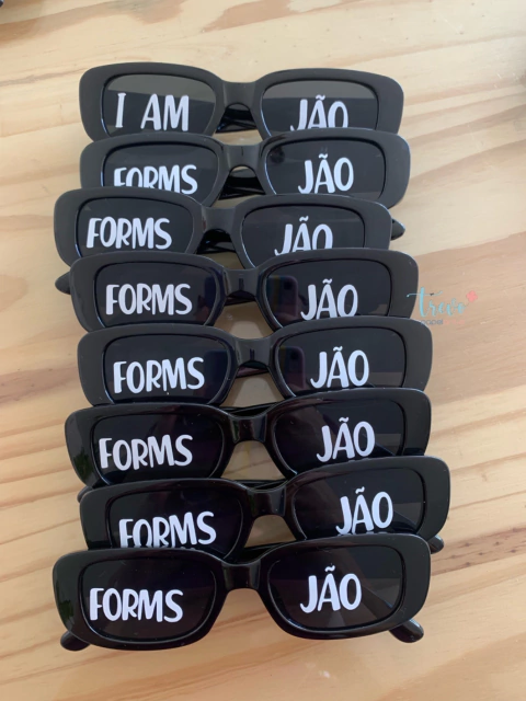 Imagem do 5 Pares de Adesivos Personalizados para Óculos