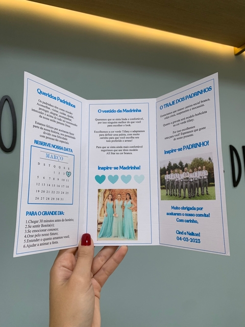 Manual dos padrinhos modelo livro