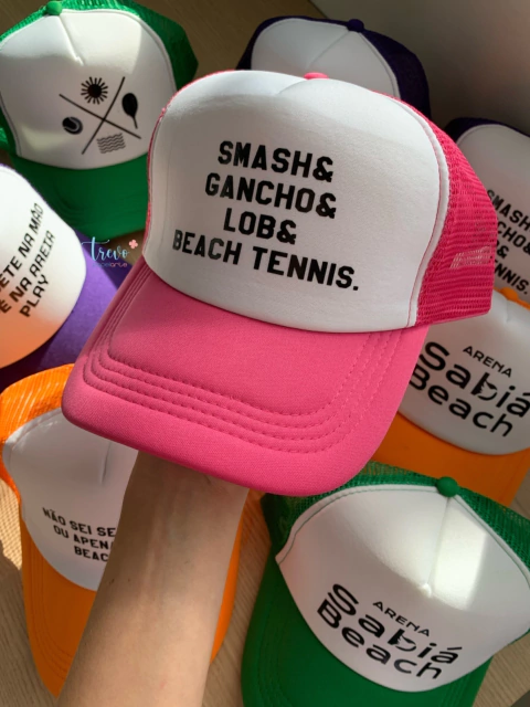 Bonés personalizados esporte frases variadas - comprar online