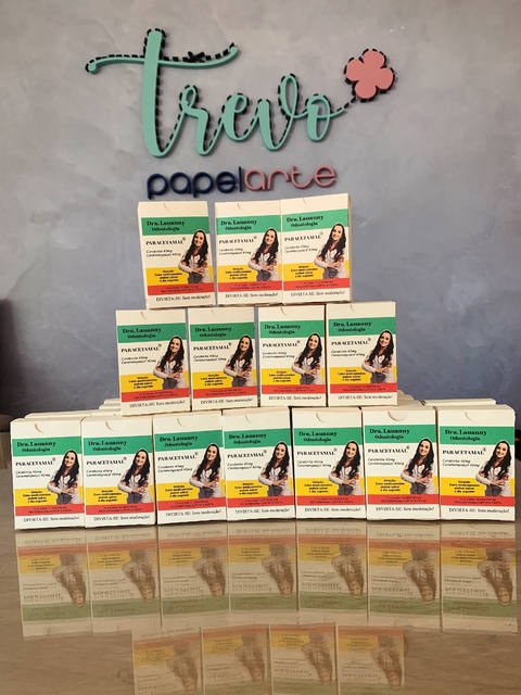 10 Caixinhas Kit Ressaca Modelo Retangular - comprar online