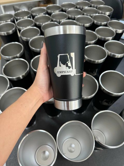 Copo térmico tradicional 420ml personalizado - Trevo Papelarte