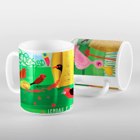 Caneca Caneca Lendas e Relendas - Aves