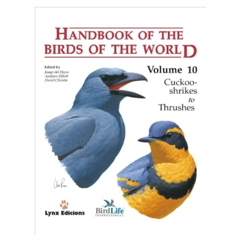 Handbook of the Birds of the World, Volume 10: Cuckoo-shrikes to Thrushes - comprar online