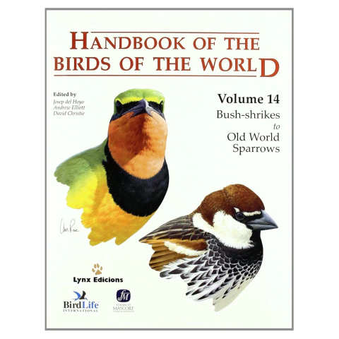 Handbook of the Birds of the World, Volume 14: Bush-shrikes to Old World Sparrows - comprar online