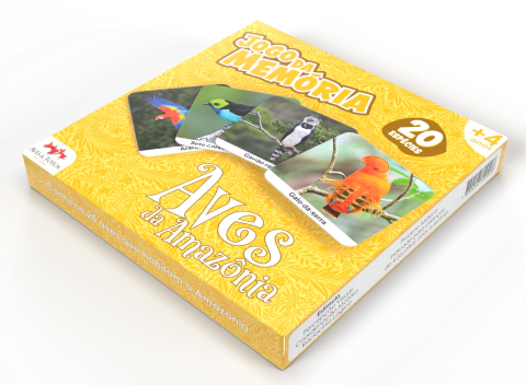 Jogo da Memória – Aves da Amazônia - comprar online