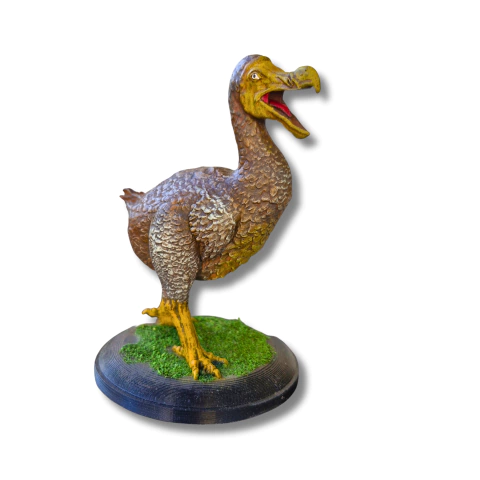 Dodo (Raphus cucullatus) miniatura – Impressão 3D Pintada à Mão - comprar online