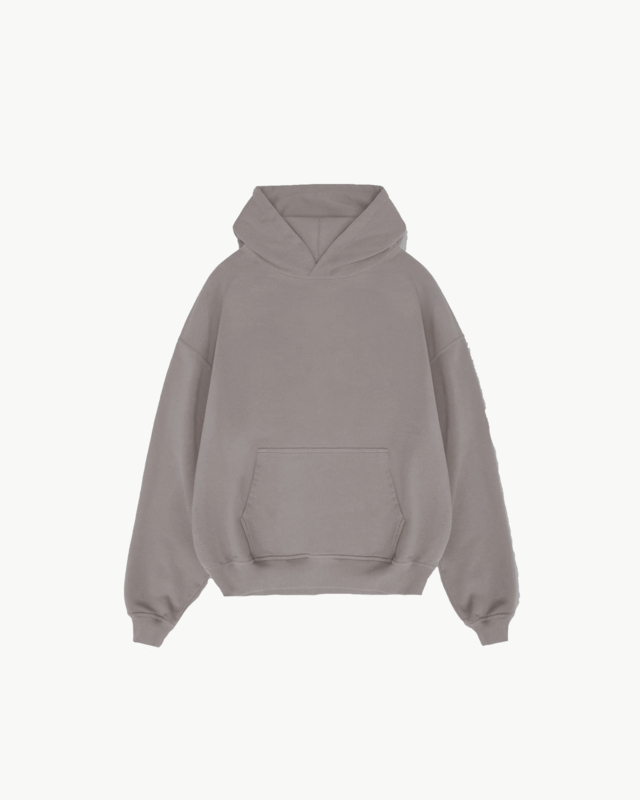 Hoodie Oversized Beisic Marroncito thumbnail 2