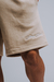BERMUDA COTTON SHOWY BRAND OFF BEIGE en internet