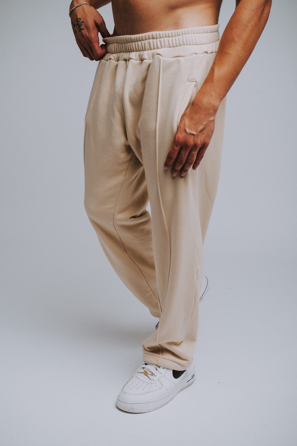 Pantalon Showy Essential Beige thumbnail 3
