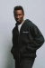 CAMPERA ZIP SHOWY BRAND BLACK - SHOWY CLOTHING