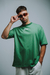 REMERA SHOWY CIRCLE GREEN LACOST ( HEAVYWEIGHT ) - tienda online