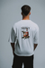 REMERA SHOWY BOURBON WHITE ( SEMIBOXY TEE ) - SHOWY CLOTHING