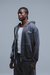 CAMPERA ZIP SHOWYSTARS GREY - SHOWY CLOTHING