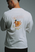 REMERA SHOWY EFFERVESCENT CREMA ( SEMIBOXY TEE ) - tienda online