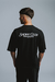 REMERA SHOWYCLUB DRINKS BLACK ( SEMIBOXY TEE ) - SHOWY CLOTHING