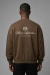 CREWNECK SHOWY SIGNATURE BROWN - SHOWY CLOTHING