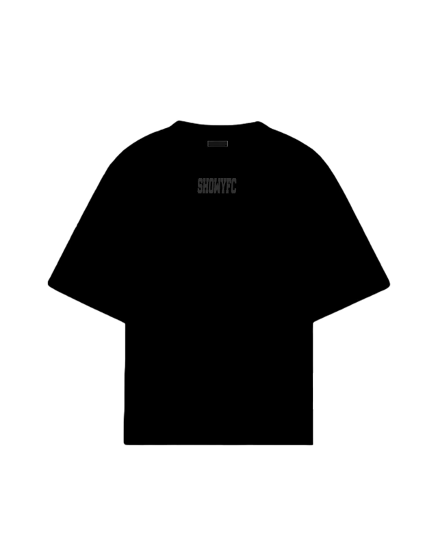 Remera Showyfc Black ( Semiboxy Tee ) thumbnail 2
