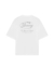 REMERA SHOWYSTARS WHITE ( SEMIBOXY TEE )