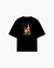 REMERA SHOWY BOURBON BLACK ( SEMIBOXY TEE ) - comprar online