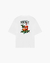 REMERA SHOWY BOURBON WHITE ( SEMIBOXY TEE ) - comprar online