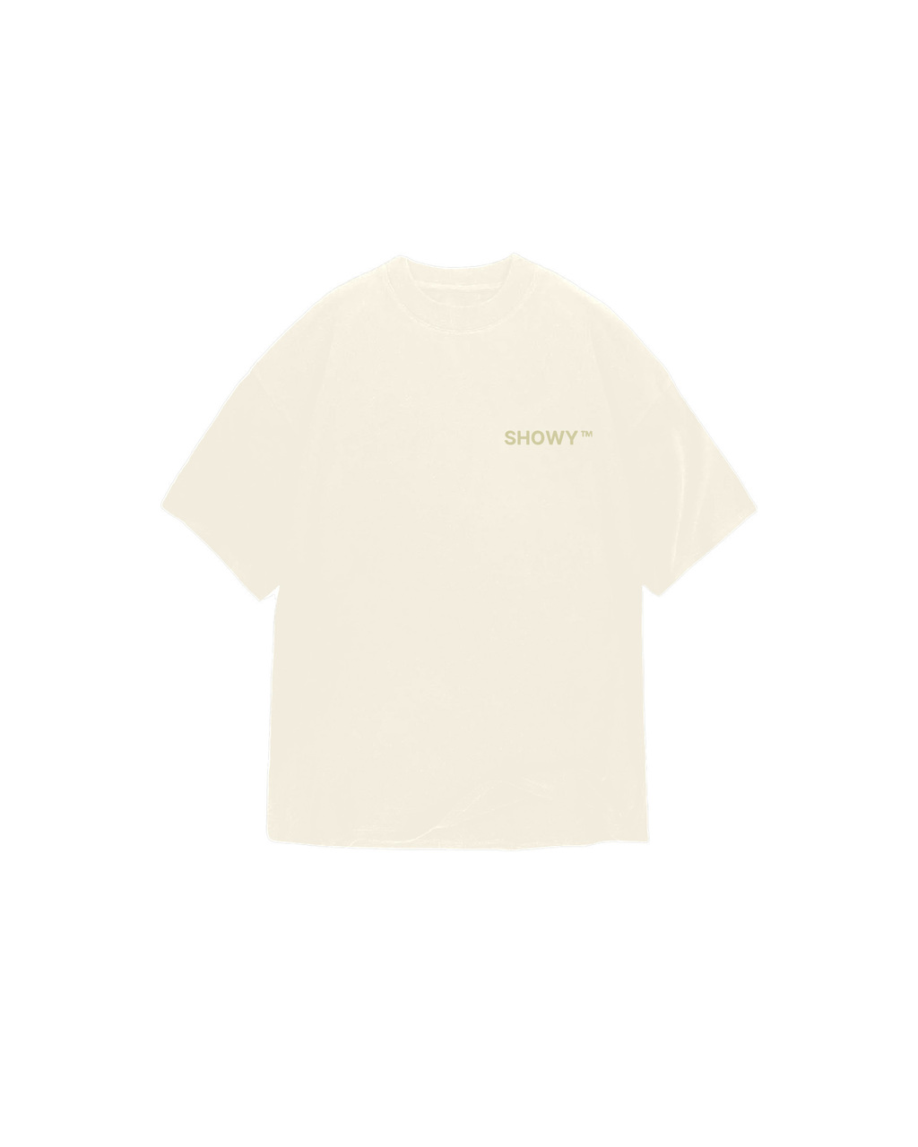 Remera Showy Tm Crema ( Heavyweight ) thumbnail 3