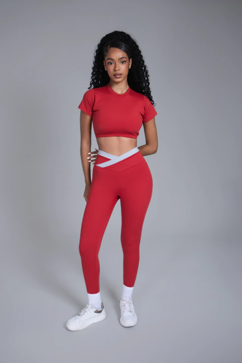 Calça Angélica - Vermelho