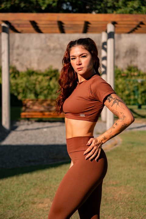 Top Marina - Marrom Mocha