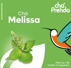 Chá Prenda Melissa 10g em sachês - 10 unidades - Chá Prenda