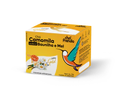 Chá Prenda Camomila com Baunilha e Mel Gold 15g 15 Sachês