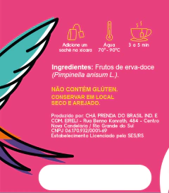 Imagem do Chá Prenda Erva Doce Gold 27g 15 Sachês (combo 4 unidades)