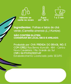 Imagem do Chá Prenda Verde 18g em sachês - 10 unidades