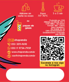 Chá Prenda Frutas Vermelhas 20g 10 Sachês - loja online