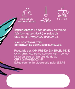 Imagem do Chá Prenda Erva Doce com Anis Estrelado 16g em sachês - 10 unidades