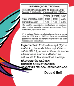 Imagem do Chá Prenda Frutas Vermelhas Gold 30g 15 Sachês