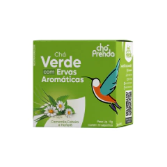 Chá Prenda Verde com Ervas Aromáticas 15g em sachês - 10 unidades na internet