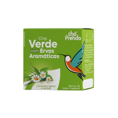 Chá Prenda Verde com Ervas Aromáticas 15g em sachês - 10 unidades - comprar online