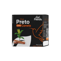 Chá Prenda Preto com Canela 18g em sachês - 10 unidades - comprar online