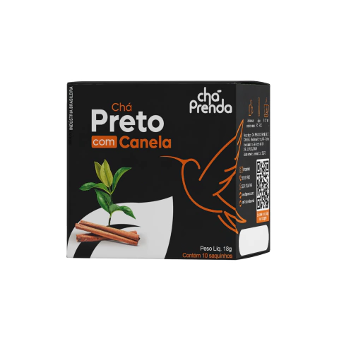 Chá Prenda Preto com Canela 18g em sachês - 10 unidades - comprar online