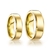 For You - Aliança De Tungstênio Magnetizada A Ouro 18k Com Acabamento Em Alto Brilho