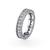 Royals - Anel De Prata 925s Com Deslumbrantes Cristais De Swarovski