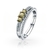 Dark Green - Precious Anel De Prata 925s Com Lindos Cristais De Swarovski