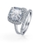 Royalty - Anel De Prata 925s Com Deslumbrantes Cristais De Swarovski (cópia)