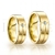 Dream 1 - aliança de tungstênio magnetizadas a ouro 18k com cristal de swarovski