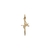 Faith - pingente folheado á ouro 18k
