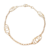 Pulseira Almena folheado a ouro 18k