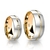 Secrets - aliança de prata 950, com/sem swarovski, acabamento alto brilho e ouro 18k