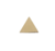 Triangle - pingente folheado á ouro 18k