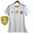 Camisa Flamengo Goleiro 23/24 Branco - Feminina feminino- Torcedora Adidas do goleiro matheus cunha goleiro santos goleiro rossi 2023 2024 1 branco com roxo lilás lilas camisa de time de mulher do flamengo de goleira