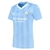 Camisa Manchester City I 23/24 Feminino de mulher feminina - Azul - Torcedor Puma camisa de time do city 1 2023 2024 campeão campeao da liga dos campeões campeoes da uefa champions league ucl halland de bruyne camisa de futebol azul claro nova camisa grea